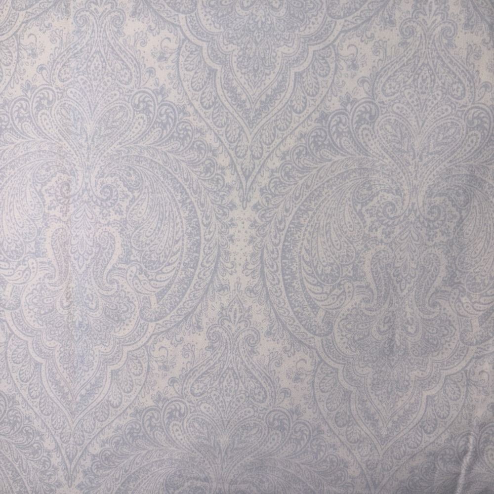 LAUREN Ralph Lauren NEW‎ paisley light blue  Floral FLAT SHEET Size FULL